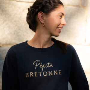 Sweat sans capuche « Pépite Bretonne »