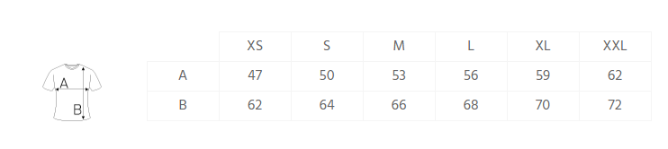 guide taille sweat SC